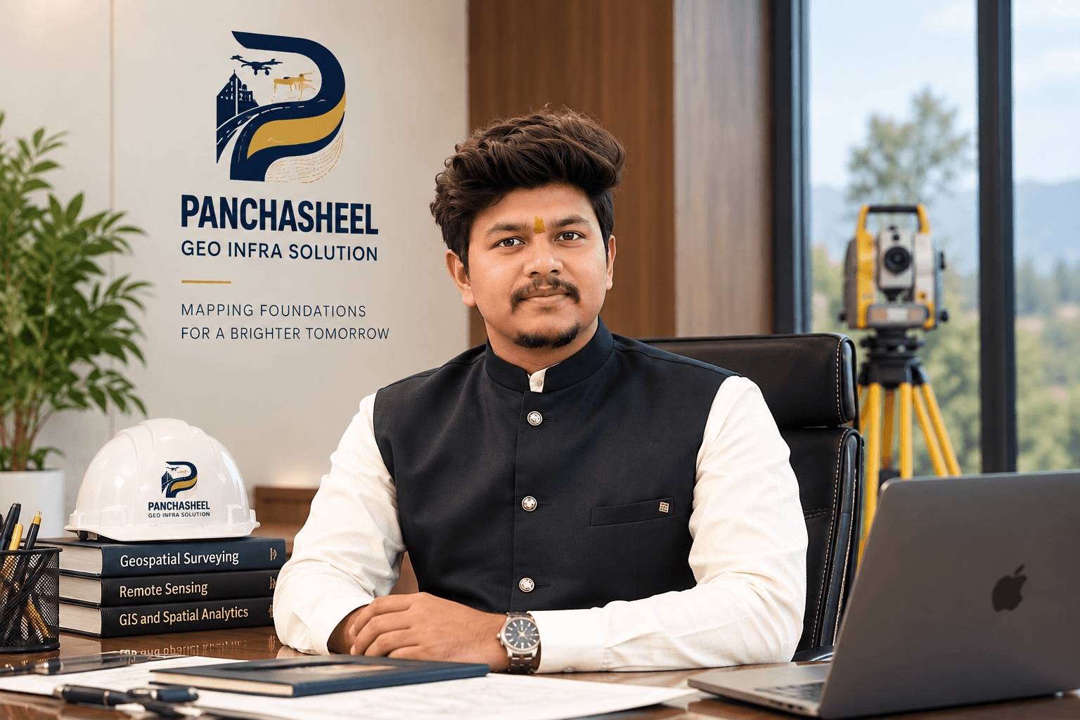 Portrait of Raja Pathekar, Founder & Director
